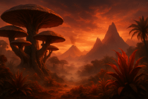 Widok na zrekonstruowany Morrowind na silniku Skyrim w projekcie Skywind: nowoczesna grafika i rozległe krajobrazy Tamriel