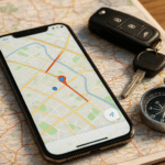 Ilustracja satelitów systemów nawigacji GPS, GLONASS i Galileo na orbicie wokół Ziemi